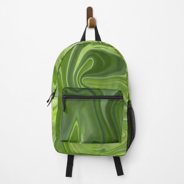 Item preview, Green Marble Swirl – Abstract Fluid Nature-Inspired Art designed and sold by Atokeh.