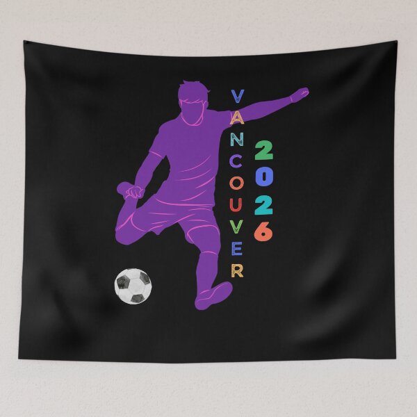 Item preview, Vancouver 2026 soccer fan t-shirt designed and sold by XDivineTees.
