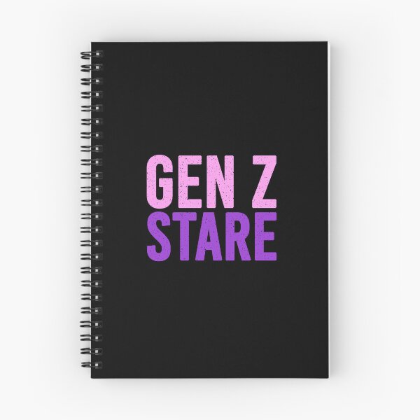 Item preview, Gen Z Stare Pink and Violet designed and sold by Memes N Lore .