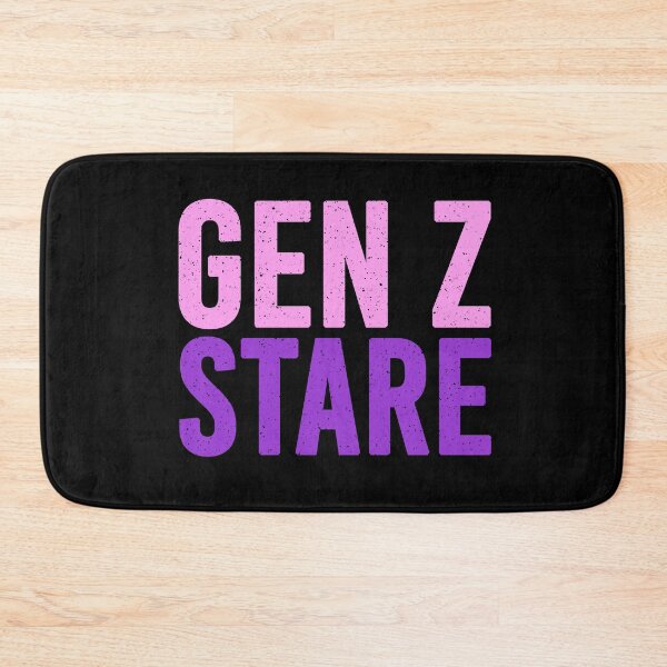 Item preview, Gen Z Stare Pink and Violet designed and sold by Memes N Lore .