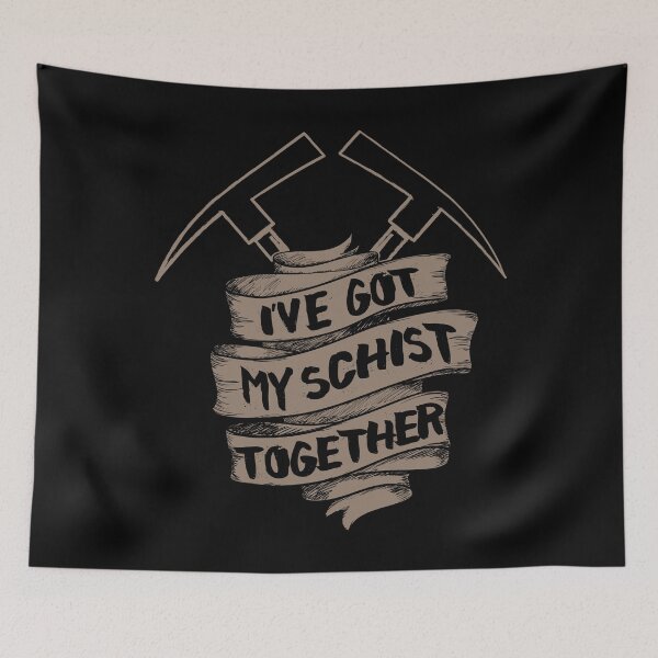 Item preview, I've Got My Schist Together Geology Pun Rock Science Gold designed and sold by KNUXX Shop.