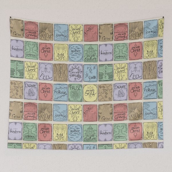 Item preview, Colored Christian Inspiring Banners designed and sold by lenacreatesart.