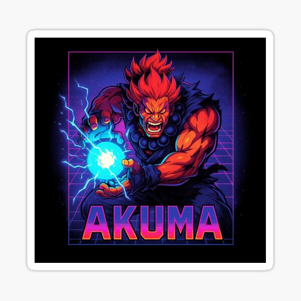 Item preview, Akuma Neowave designed and sold by GhoulishGraphX.