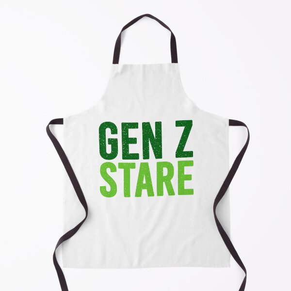 Item preview, Gen Z Stare Green designed and sold by Memes N Lore .