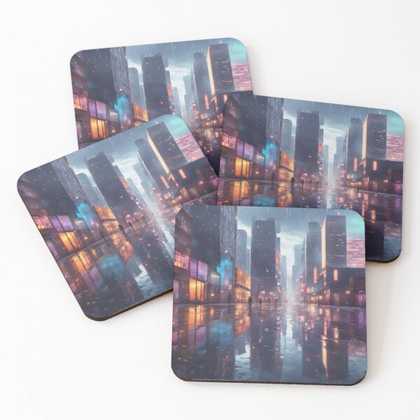 Item preview, city rain designed and sold by ArtbyEdith.