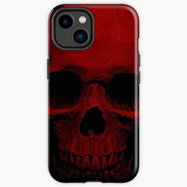 Red Skull iPhone Tough Case