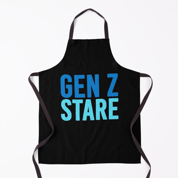 Item preview, Gen Z Stare Blue designed and sold by Memes N Lore .