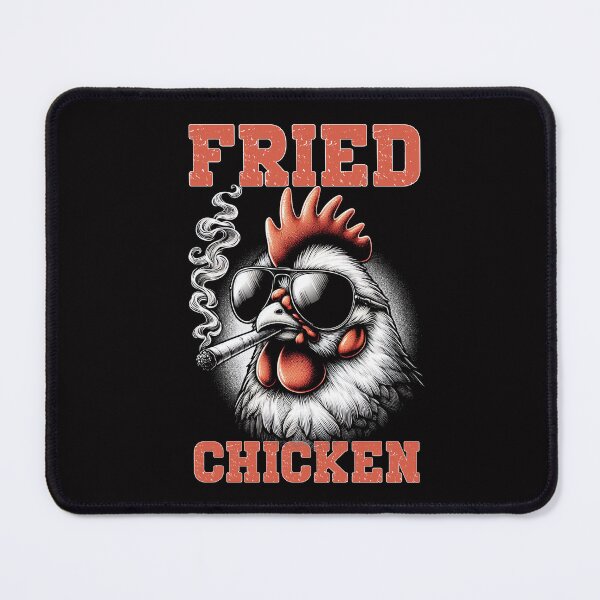 Item preview, Fried Chicken 420 Funny Smoking Cannabis  designed and sold by ManiaGrania.