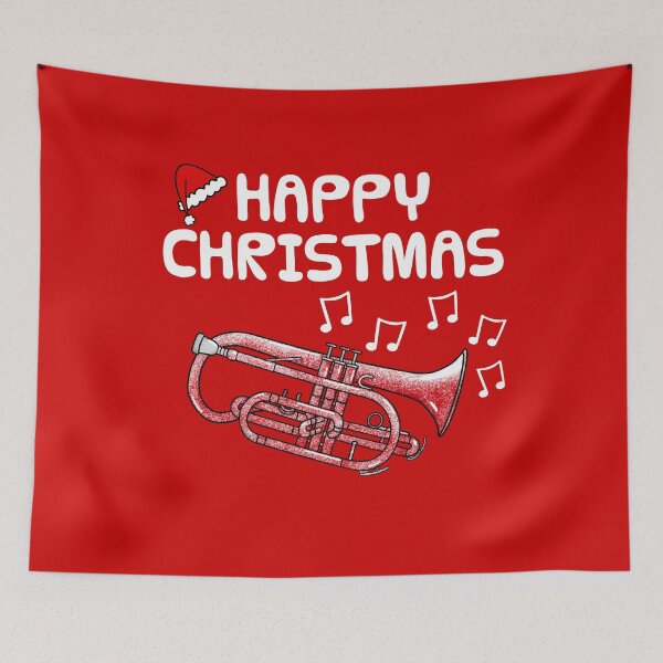 Item preview, Christmas Cornet Teacher Brass Musician Santa Xmas designed and sold by doodlerob.