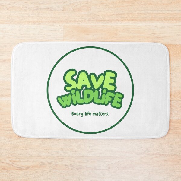 Item preview, Save Wildlife Eco and Vegan Phrases designed and sold by OVERSAI.