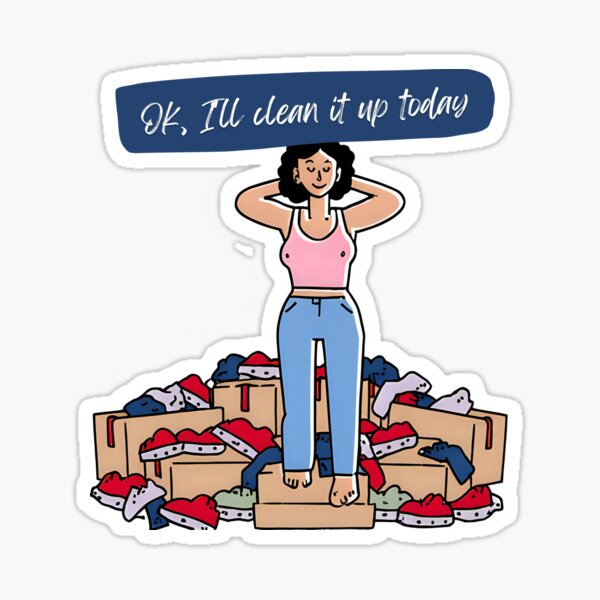 Item preview, Ok, I'll clean it up today - self care designed and sold by SoftByMeg.