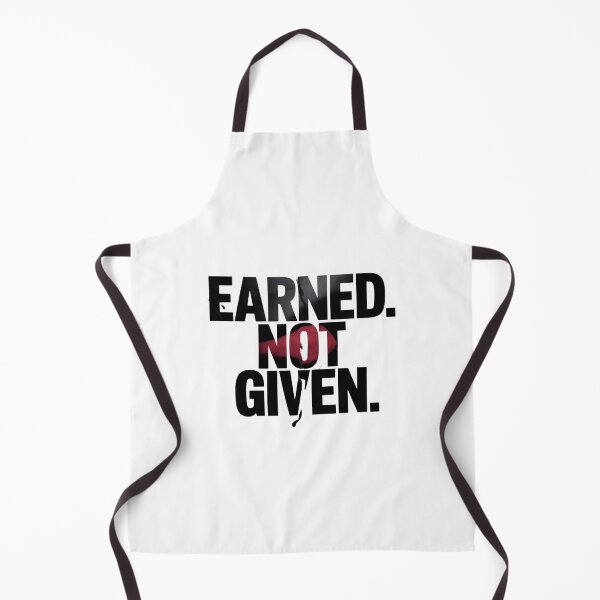 Item preview, Earned Not Given – Red Grunge Fitness Motivation Design designed and sold by ArtByYunus.