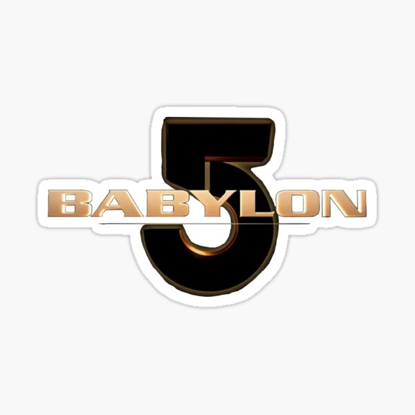 Item preview, Babylon 5 Dark Logo (B5) designed and sold by thechasbowie.