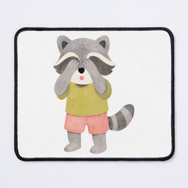 Item preview, Hide and Seek Raccoon designed and sold by MilouiArt.
