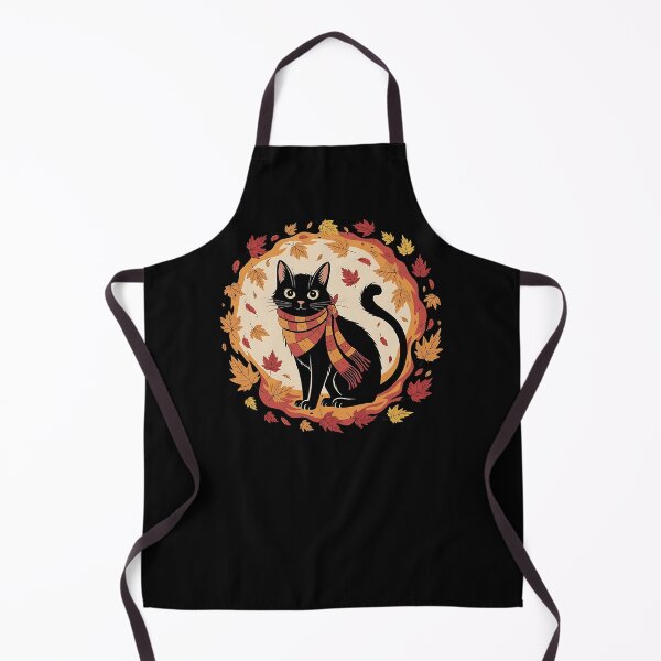 Item preview, Cat Leaf Fall Tree Hello Autumn - The perfect gift for cat lovers and autumn enthusiasts!. designed and sold by ZyziowskyArt.