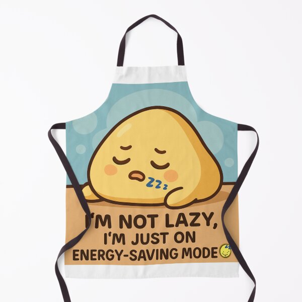 Item preview, Mode économie d'énergie – Design drôle et mignon Energy-Saving Mode – Cute and Funny Cartoon Design designed and sold by Drawingshirts.