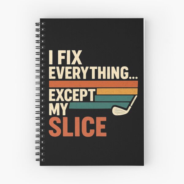 Item preview, I Fix Everything… Except My Slice” — Funny Golf Dad Retro Shirt designed and sold by RetiredAndRude.