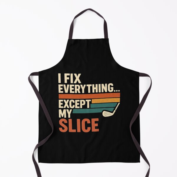Item preview, I Fix Everything… Except My Slice” — Funny Golf Dad Retro Shirt designed and sold by RetiredAndRude.