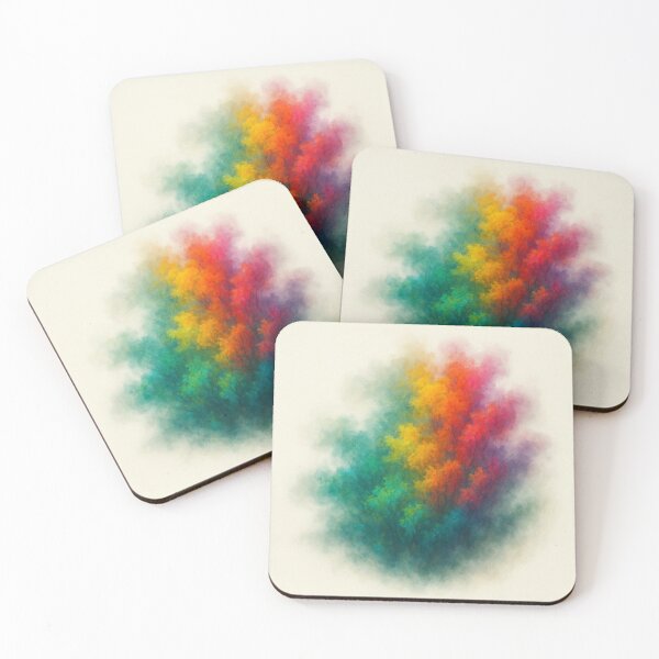 Item preview, abstract mist art depicting forest designed and sold by optimusprime39.