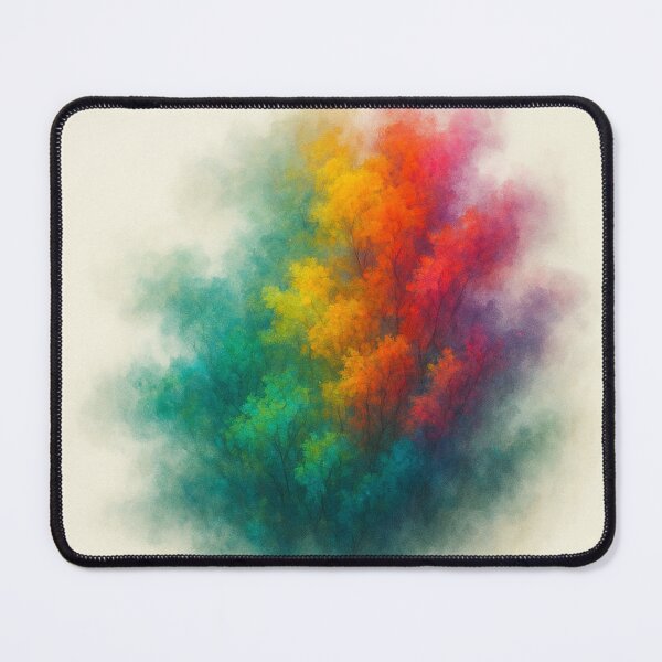 Item preview, abstract mist art depicting forest designed and sold by optimusprime39.