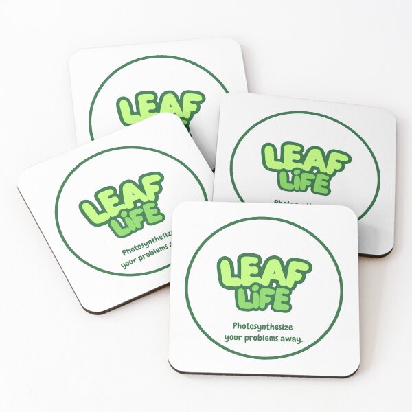 Item preview, Leaf Life Funny Eco and Vegan Humor designed and sold by OVERSAI.