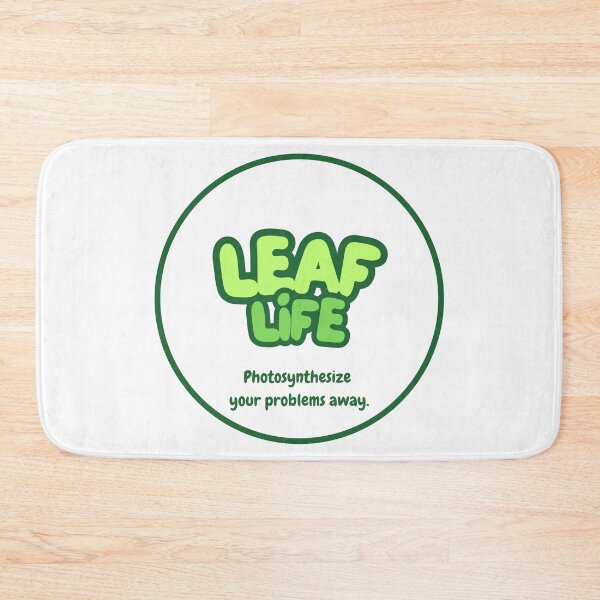 Item preview, Leaf Life Funny Eco and Vegan Humor designed and sold by OVERSAI.