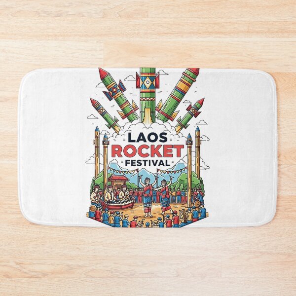 Item preview, LAOS ROCKET FESTIVAL designed and sold by likbatonboot.