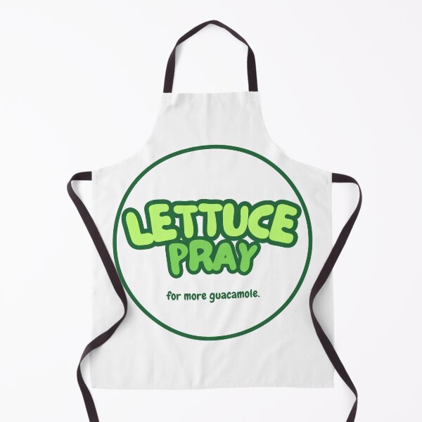 Item preview, Lettuce Pray Funny Eco and Vegan Humor designed and sold by OVERSAI.