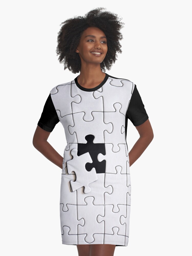 jigsaw stamp dot shirt dress