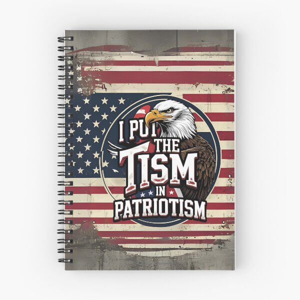Item preview, I Put The Tism In Patriotism designed and sold by KunoKR.