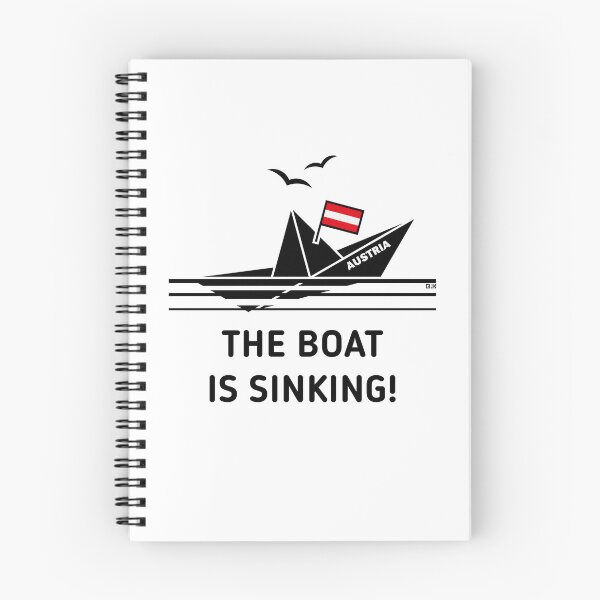 Item preview, The Boat Is Sinking! (Austria / Österreich / POS) designed and sold by MrFaulbaum.