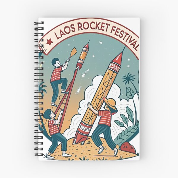 Item preview, LAOS ROCKET FESTIVAL designed and sold by likbatonboot.