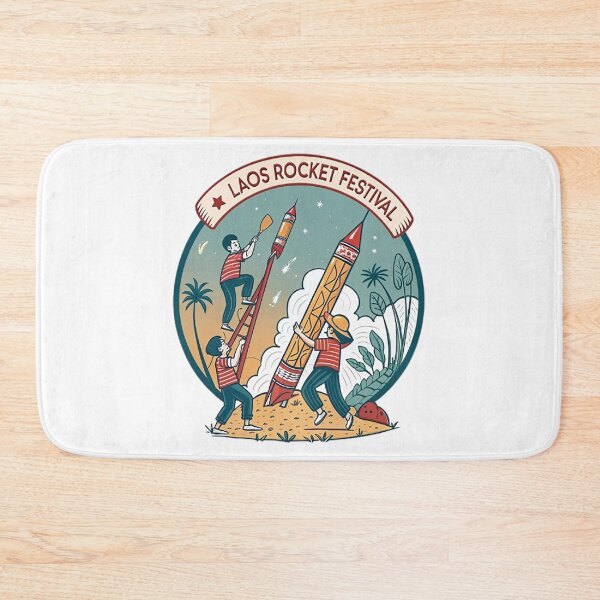 Item preview, LAOS ROCKET FESTIVAL designed and sold by likbatonboot.