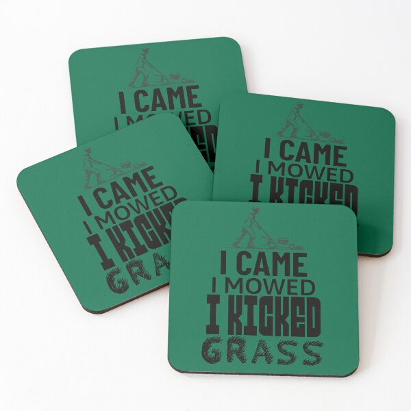 Item preview, I Came I Mowed I Kicked Grass Funny Lawn Care designed and sold by LuxeGraphix.