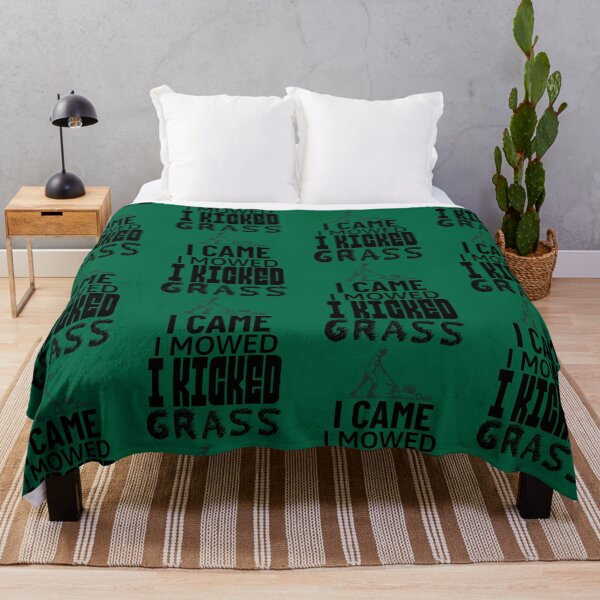 Item preview, I Came I Mowed I Kicked Grass Funny Lawn Care designed and sold by LuxeGraphix.