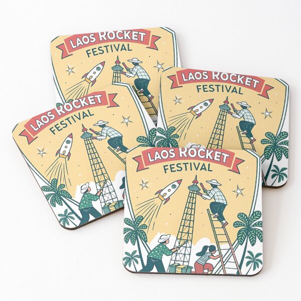 Item preview, LAOS ROCKET FESTIVAL designed and sold by likbatonboot.