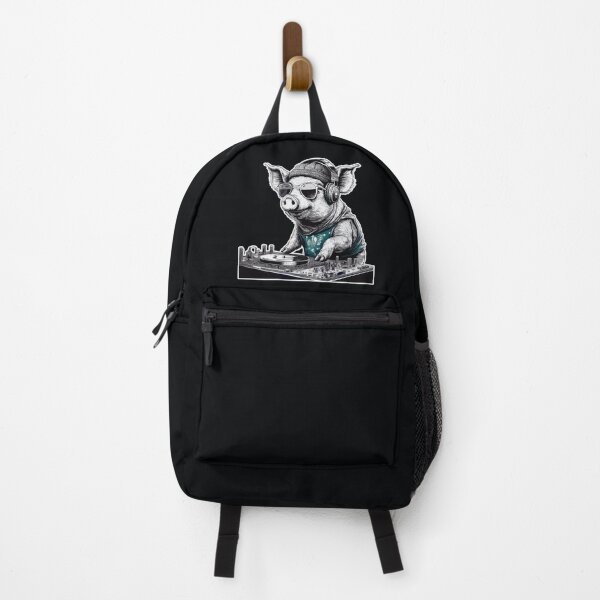 Item preview, DJ Swine – Droppin’ the Hottest Bacon Beats! designed and sold by FoxWink Inc.