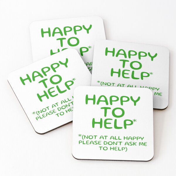 Item preview, Happy to Help  designed and sold by Creation Overload.