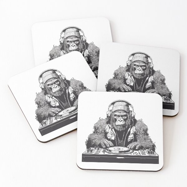 Item preview, DJ Silverback: Dropping Beats as Hard as He Beats His Chest! designed and sold by FoxWink Inc.