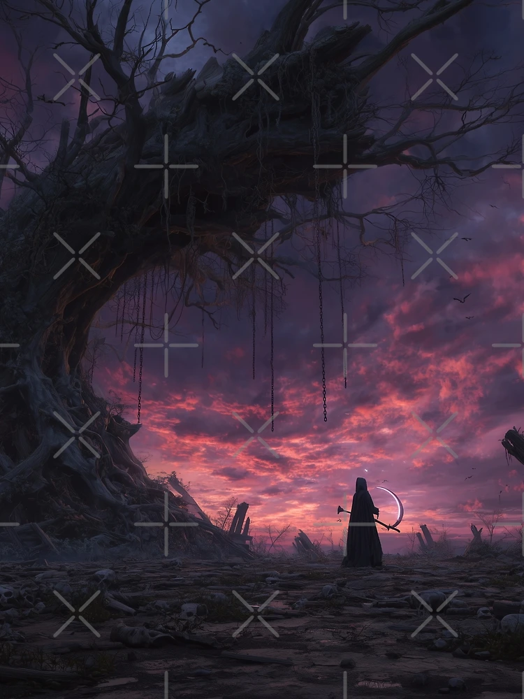 Thumbnail 3 of 3, Scarf, The Execution Tree designed and sold by Rtymer.