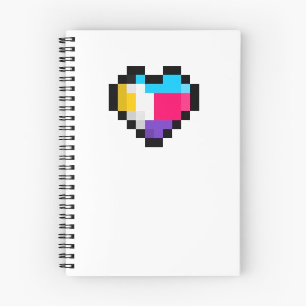 Item preview, Polyamory Pixel Heart Pride Flag  designed and sold by HarveyHandcraftsandDesigns.