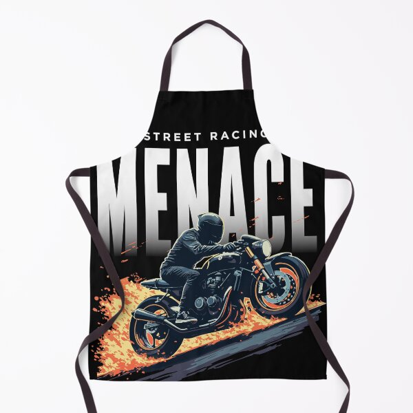 Item preview, Street Racing Menace - Motorcycle Street Racing designed and sold by RaceDayRags.