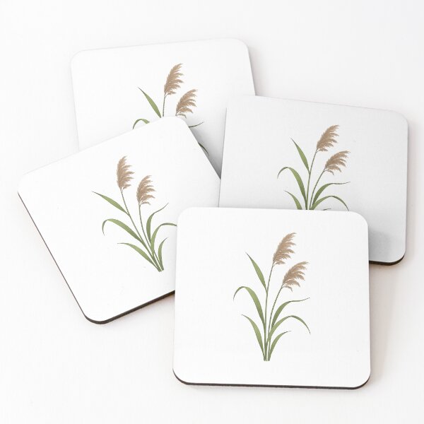 Item preview, Phragmites Grass – Tall Wetland Reed Plant Botanical Art designed and sold by Vendeloc.