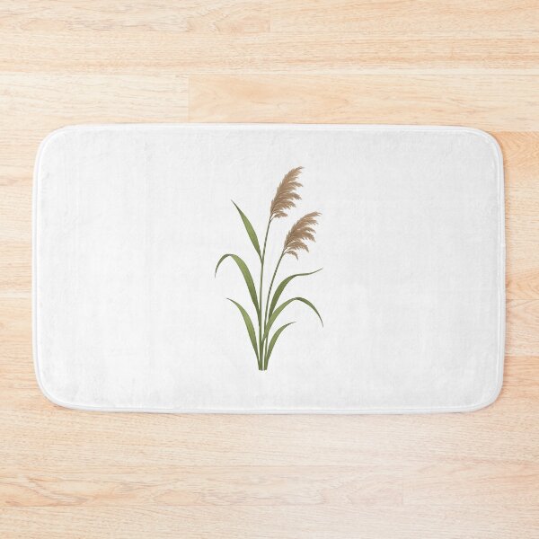 Item preview, Phragmites Grass – Tall Wetland Reed Plant Botanical Art designed and sold by Vendeloc.