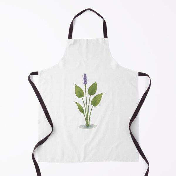 Item preview, Pickerelweed with Purple Flowers – Aquatic Plant Illustration designed and sold by Vendeloc.