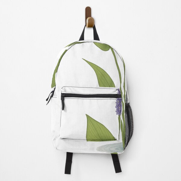 Item preview, Pickerelweed with Purple Flowers – Aquatic Plant Illustration designed and sold by Vendeloc.