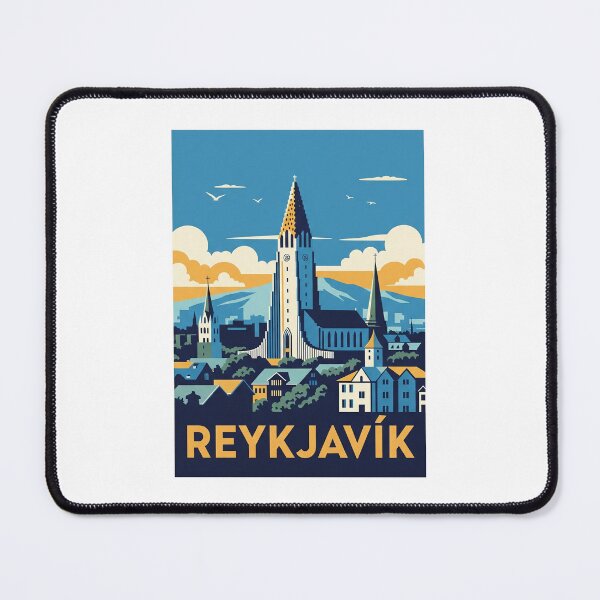 Item preview, Reykjavik - Iceland (Country Collection) designed and sold by HeartbeatPrint.