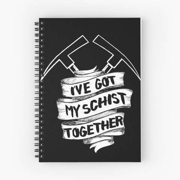 Item preview, I've Got My Schist Together Geology Pun Rock Science White designed and sold by KNUXX Shop.