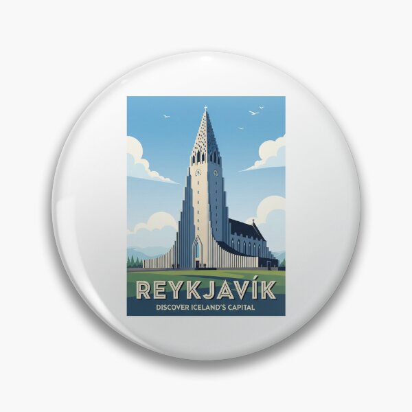 Item preview, Reykjavik - Iceland (Country Collection) designed and sold by HeartbeatPrint.