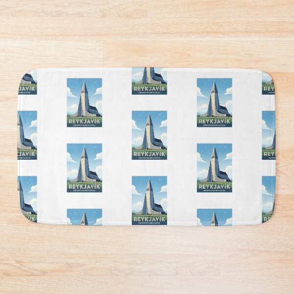 Item preview, Reykjavik - Iceland (Country Collection) designed and sold by HeartbeatPrint.